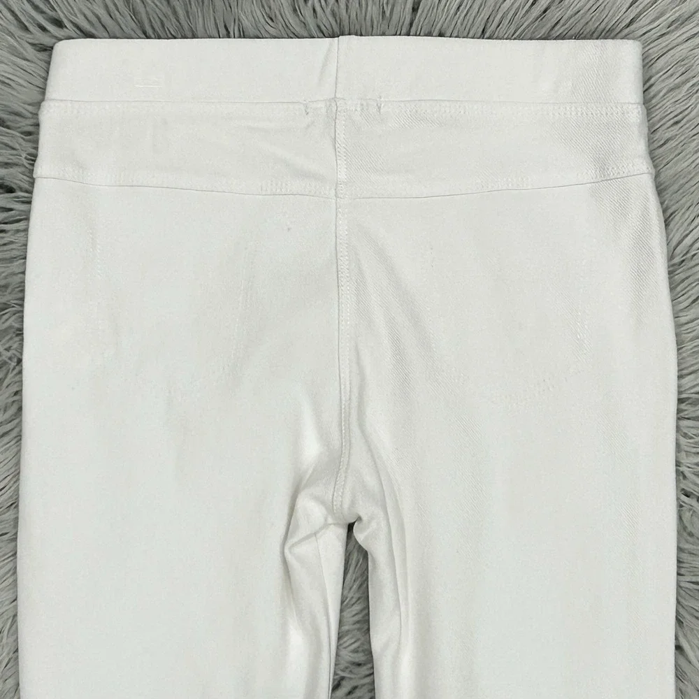 Frenchie Mini Couture White Jegging Cuffed Legging Size 8Y NEW